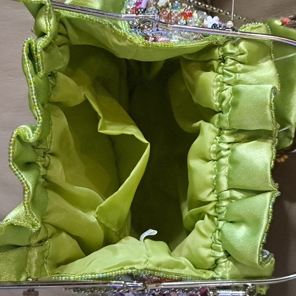 La Viola Beaded Crossbody And Change Purse "Rare" - Picture 8 of 8